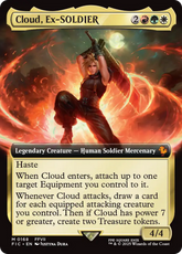 Cloud, Ex-SOLDIER - Magic: The Gathering - MoxLand